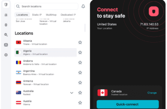Methods to change location with a VPN