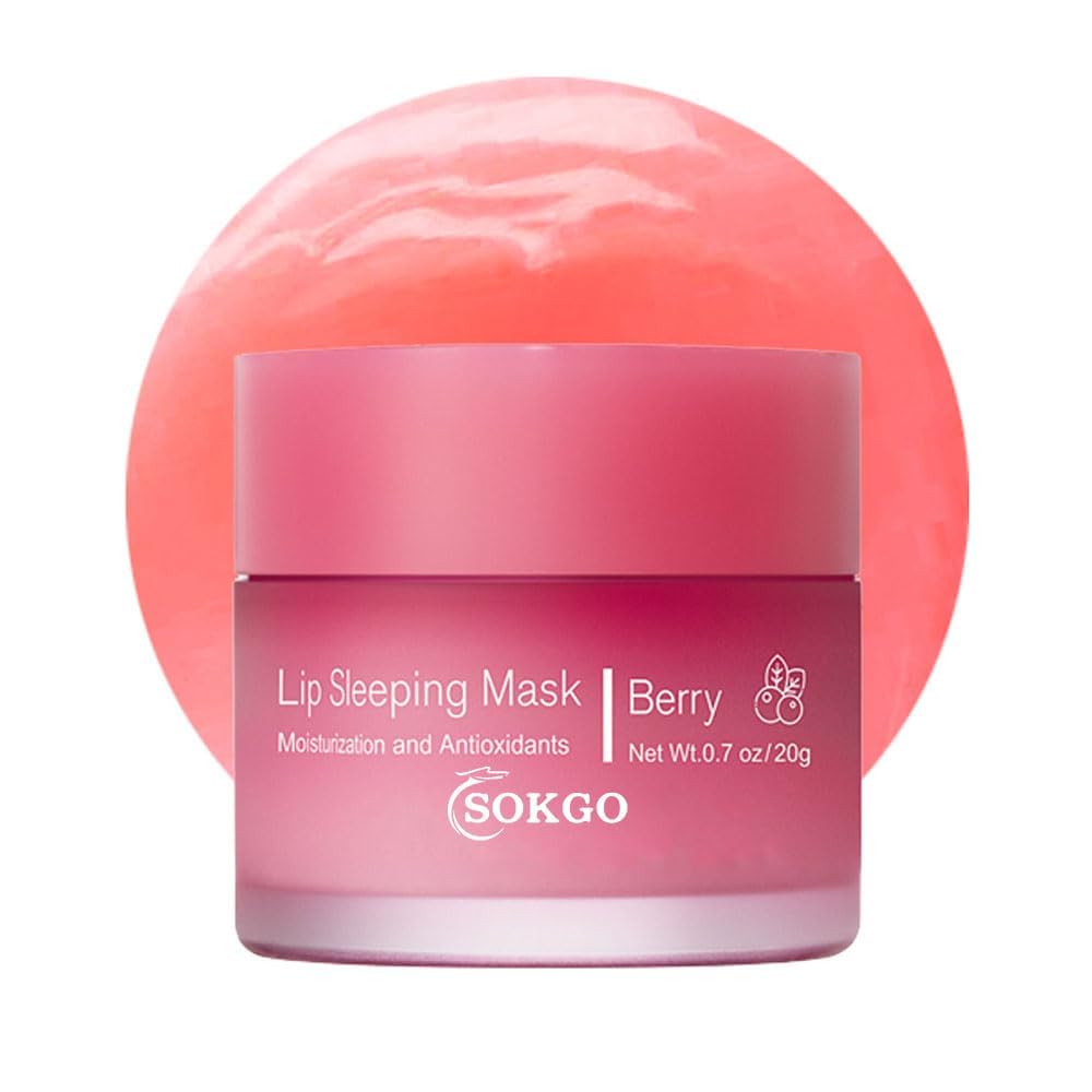 Sleeping lip masks, Nourish & Hydrate Lip Masks With Vitamin C, Antioxidants, Lip Balm, Lip Pores and skin Care, Enhance Lip Coloration, Cut back Lip Strains - Image 8