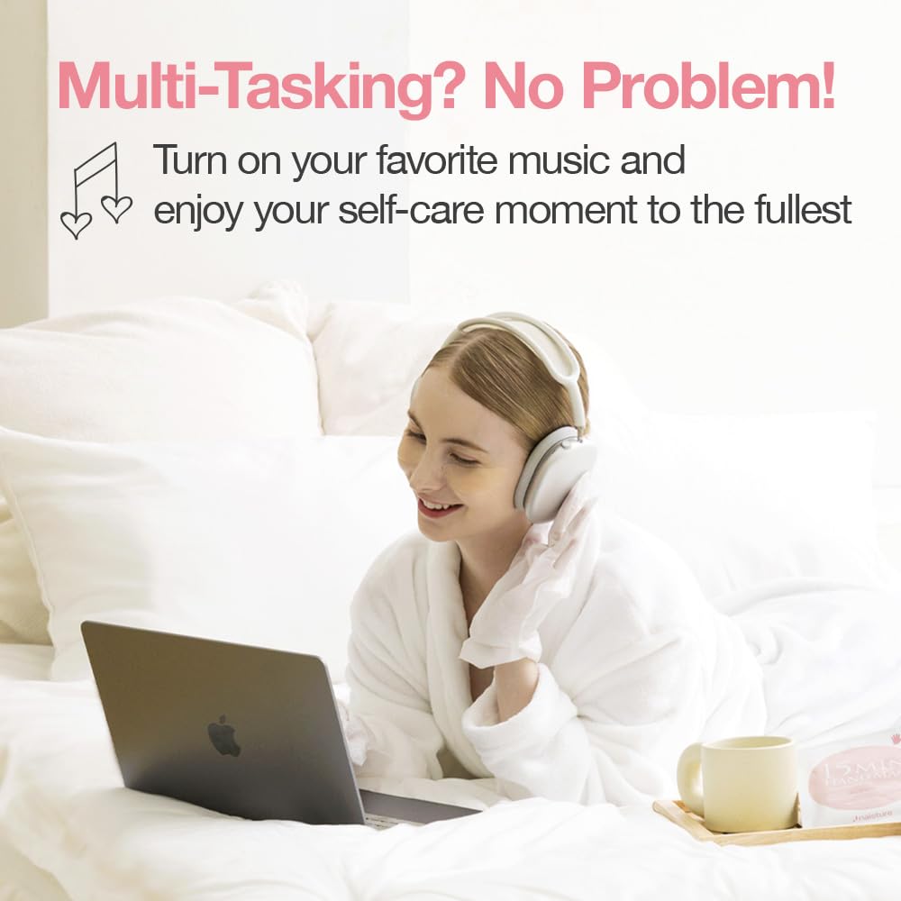 Naisture 15 Min Pamper Me Package Korean Spa Skincare Reward Set for Ladies-Head to Toe with Hair, Face, Eye, Hand, & Foot Masks (7 pcs) - Image 6