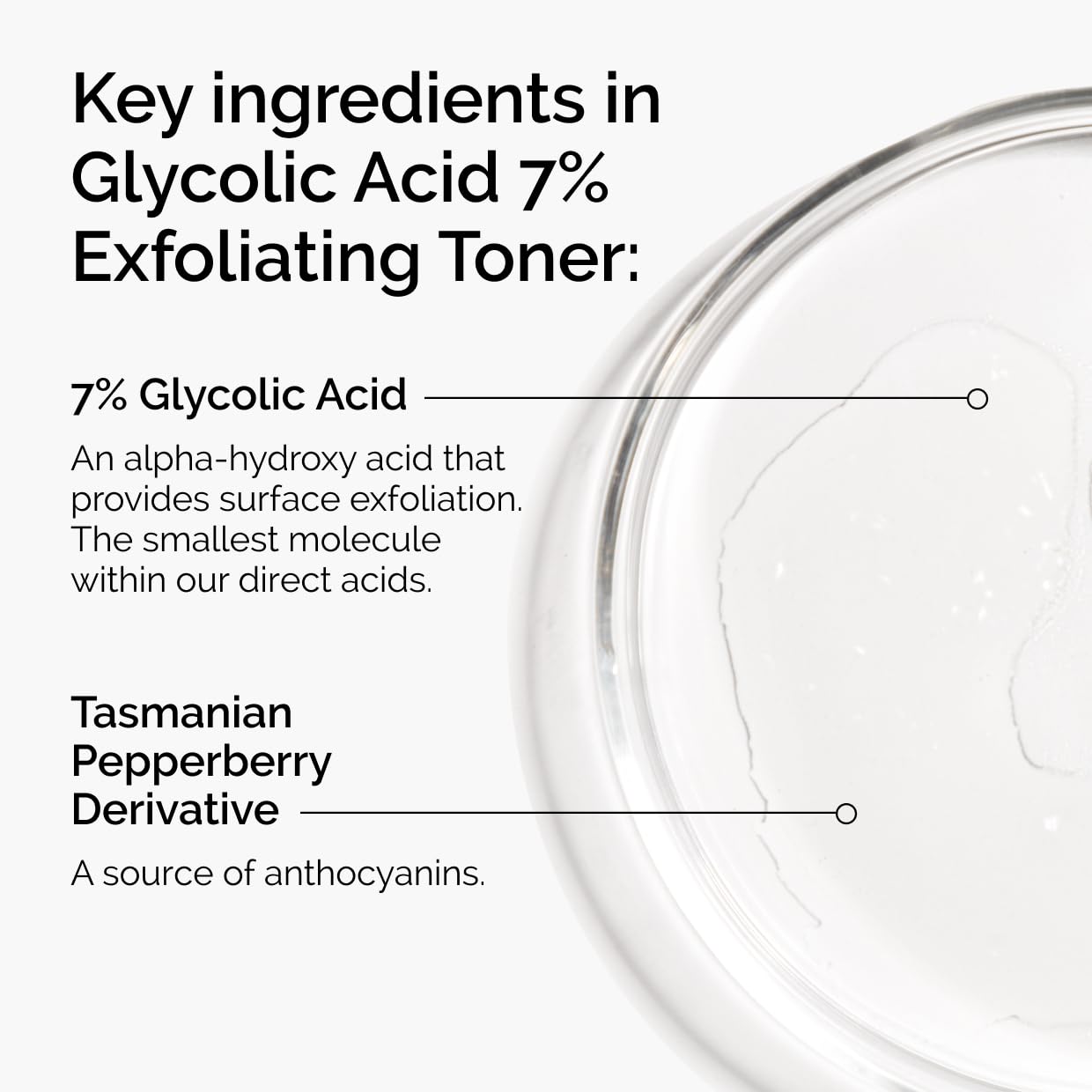 The Odd Glycolic Acid 7% Exfoliating Toner, Brightening and Smoothing Every day Toner for Extra Even-Trying Pores and skin Tone - Image 4