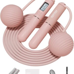 YOTTOY Skipping Ropes for Adults -C...