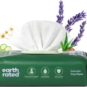 Earth Rated Canine Wipes, Hypoaller...