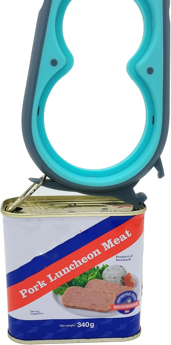 Otstar Jar Opener Bottle Opener and Can Opener for Weak arms, Seniors with Arthritis and Anybody with Low Energy, Mutil Jar Opener Get Lids Off Simply (Blue and Gray) - Image 6