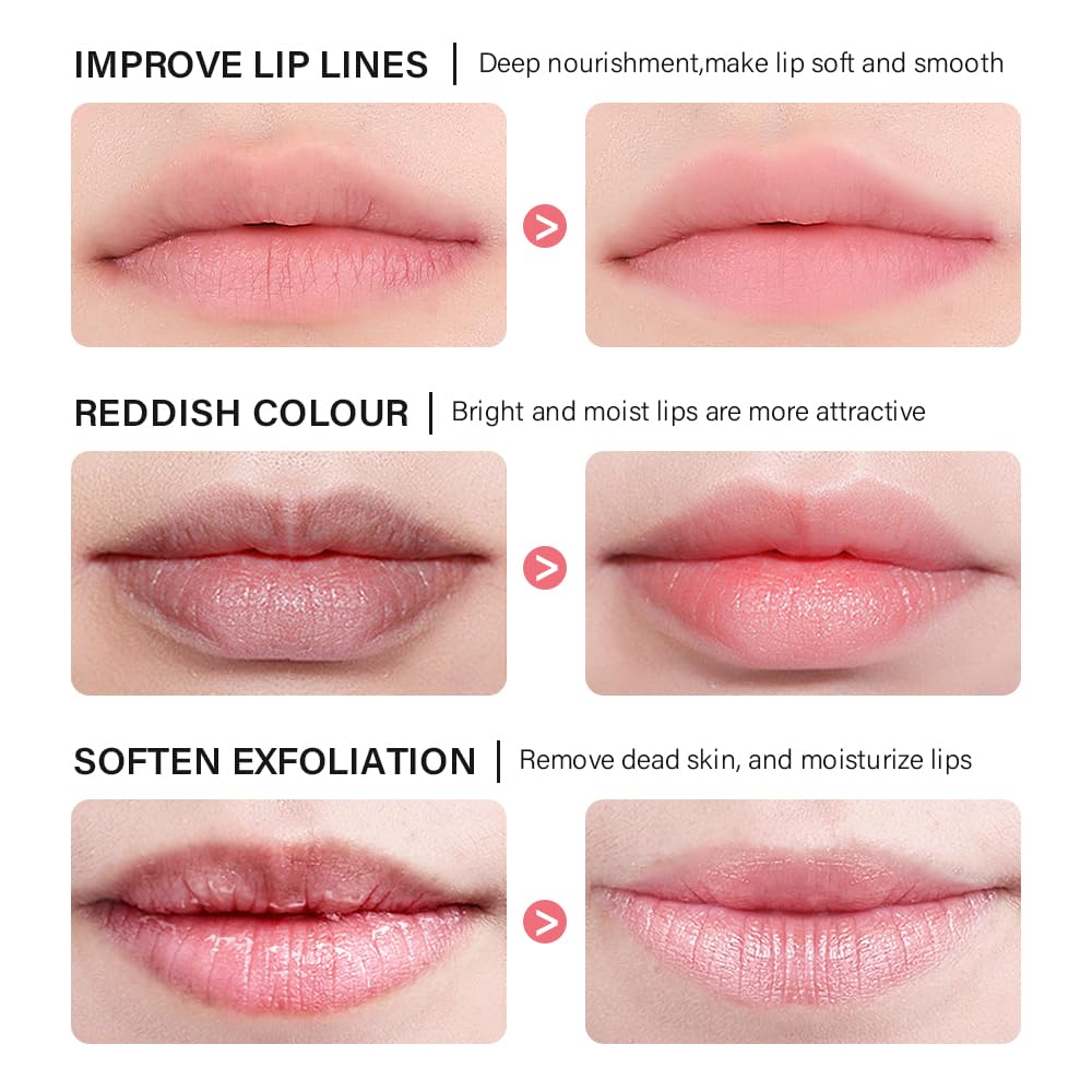Sleeping lip masks, Nourish & Hydrate Lip Masks With Vitamin C, Antioxidants, Lip Balm, Lip Pores and skin Care, Enhance Lip Coloration, Cut back Lip Strains - Image 5