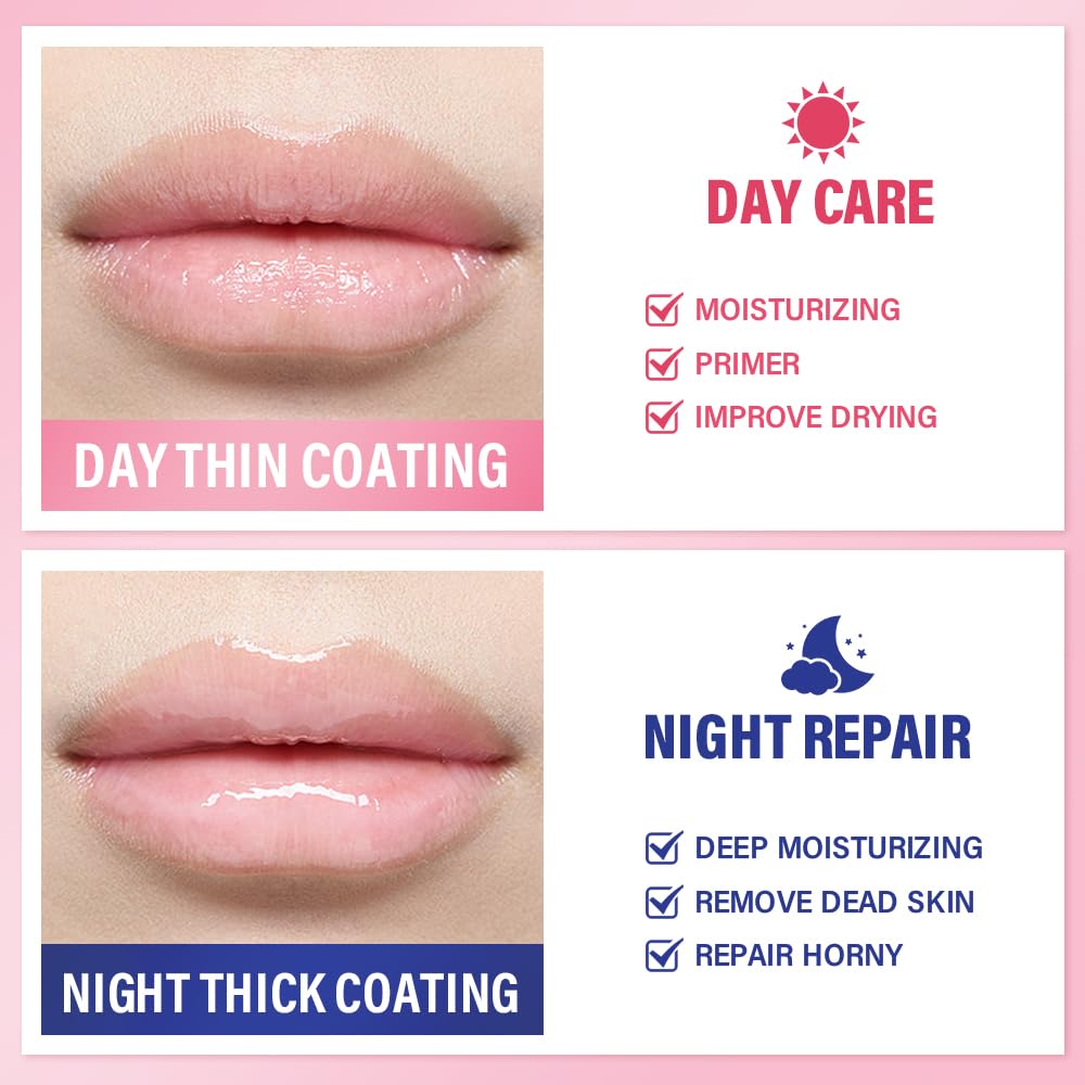 Sleeping lip masks, Nourish & Hydrate Lip Masks With Vitamin C, Antioxidants, Lip Balm, Lip Pores and skin Care, Enhance Lip Coloration, Cut back Lip Strains - Image 3