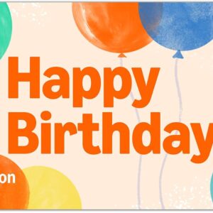 Amazon eGift Card – Greetings...