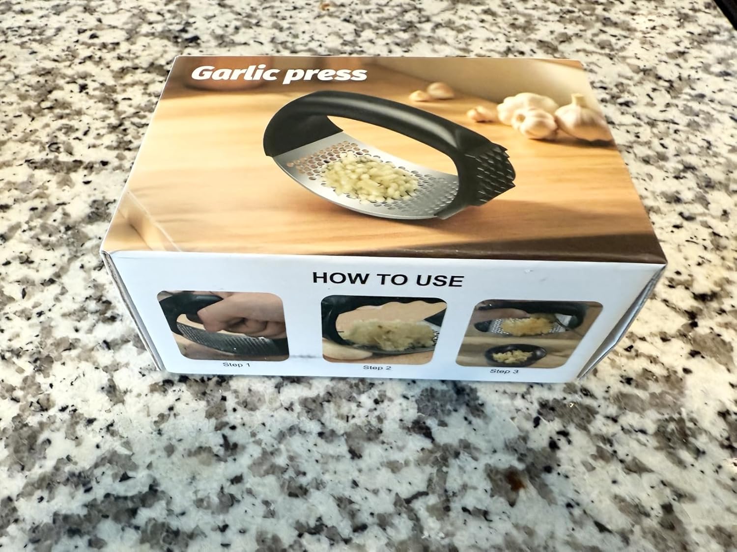 Garlic Press,Stainless Metal Garlic Mincer Crusher,Simple to Use and Clear,Ergonomic Deal with,Simple Kitchen Gadget for Easy Smashing,Kitchen Necessities,House and Kitchen Utensils Equipment,Cooking - Image 8