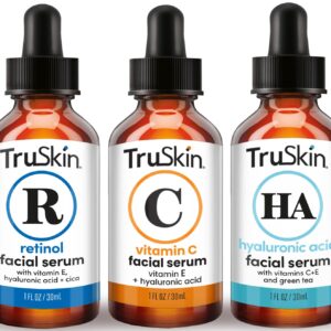 TruSkin Face Serum Trio – Vitamin...
