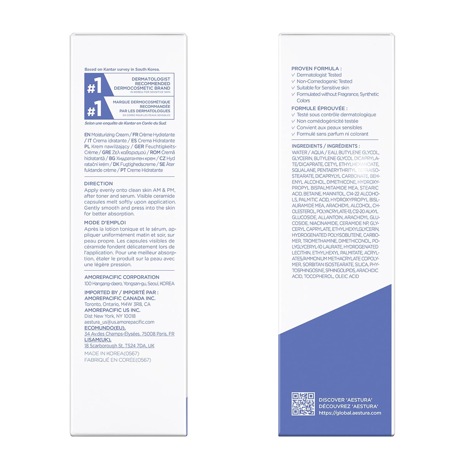 AESTURA ATOBARRIER365 Cream with Ceramides, Korean Face Moisturizer for Barrier Restore | 120H lasting Hydration, Ceramide Capsules, Dry & Delicate Pores and skin, Non-comedogenic, 80 mL / 2.70 fl.oz. - Image 11