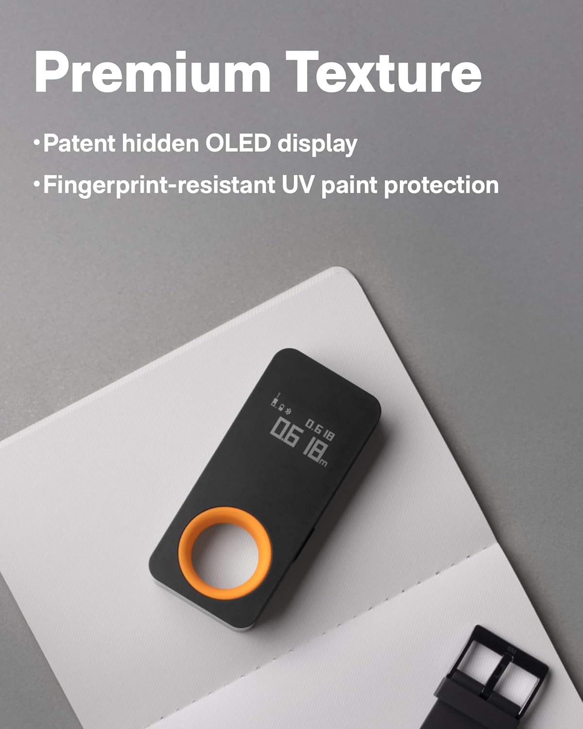 HOTO Laser Measuring Device, Pocket-Measurement 98Ft Digital Laser Tape Measure ±2mm Accuracy, USB-C Rechargeable, OLED Show, Ft/M/in Unit Conversion, Actual-time Information Sync, Cool Devices for Males & Dwelling Use - Image 9