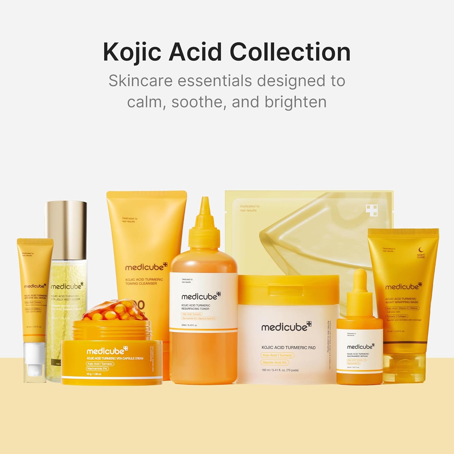 medicube Wrapping Masks Kojic Acid, Turmeric, Vitamin C In a single day Peel Off Facial Masks | Brighten & Defends Towards Pores and skin Stress for a Clear, Glowing Complexion | Korean Pores and skin Care, 2.53 fl.oz - Image 7