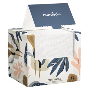 Ourmed Life Face Towels, Disposable...