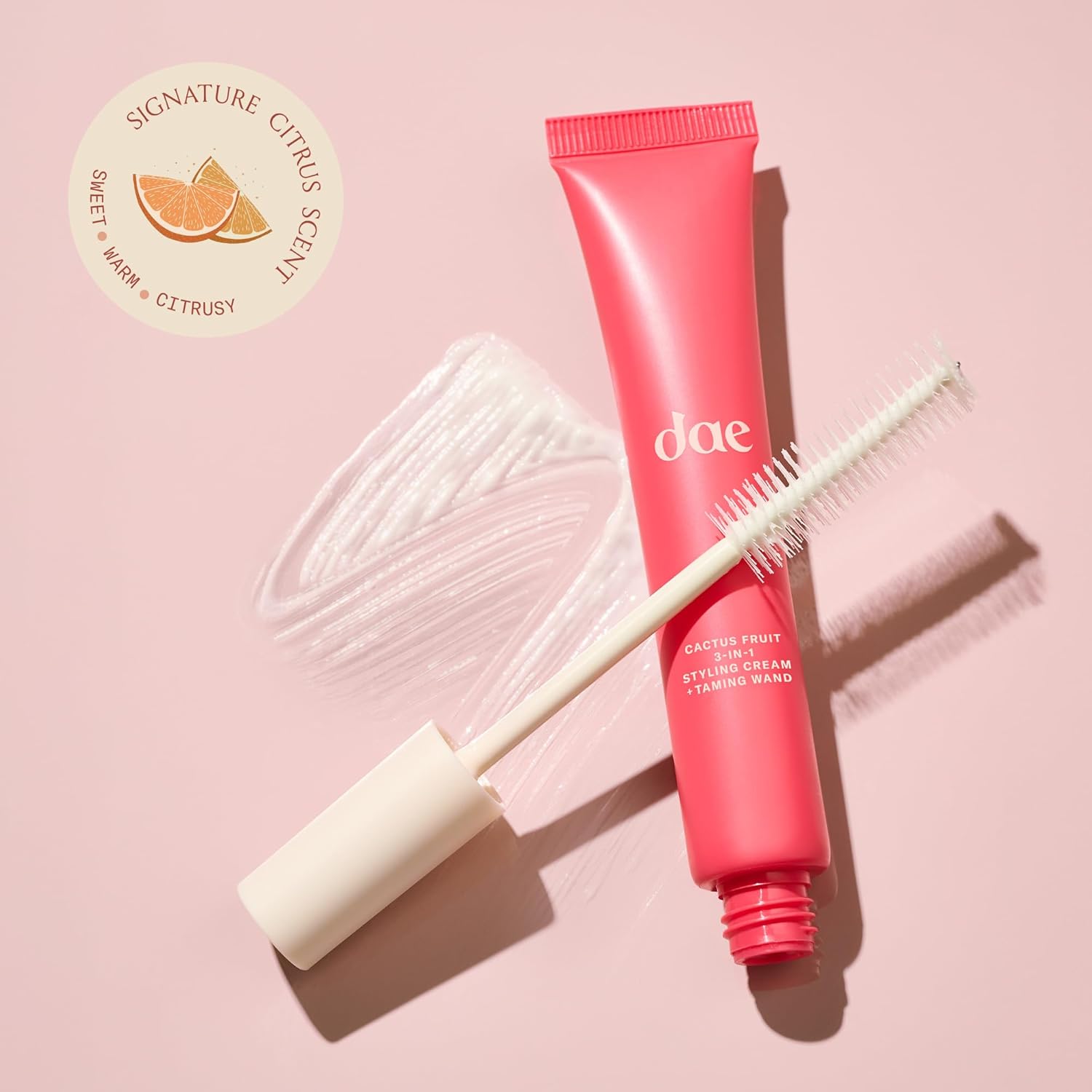 DAE Cactus Fruit 3-In-1 Styling Cream & Taming Wand - Tame Flyaways, Clean Frizz, Type Edges (0.6 oz.) - Image 7