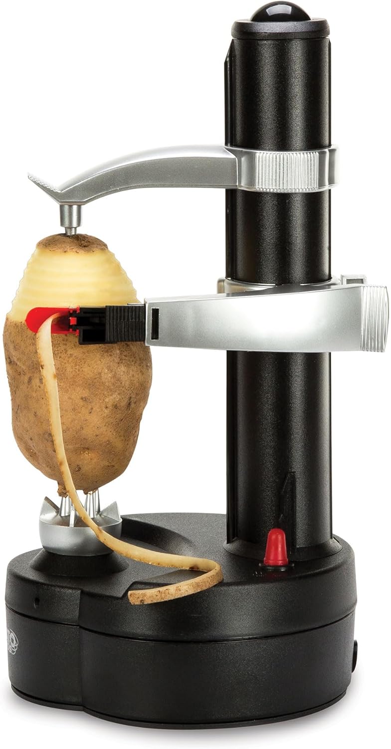 Starfrit Rotato Categorical Electrical Peeler - 2 Spare Blades - Protected & Straightforward to Use - Effortlessly Peels Greens and Fruit - Image 2