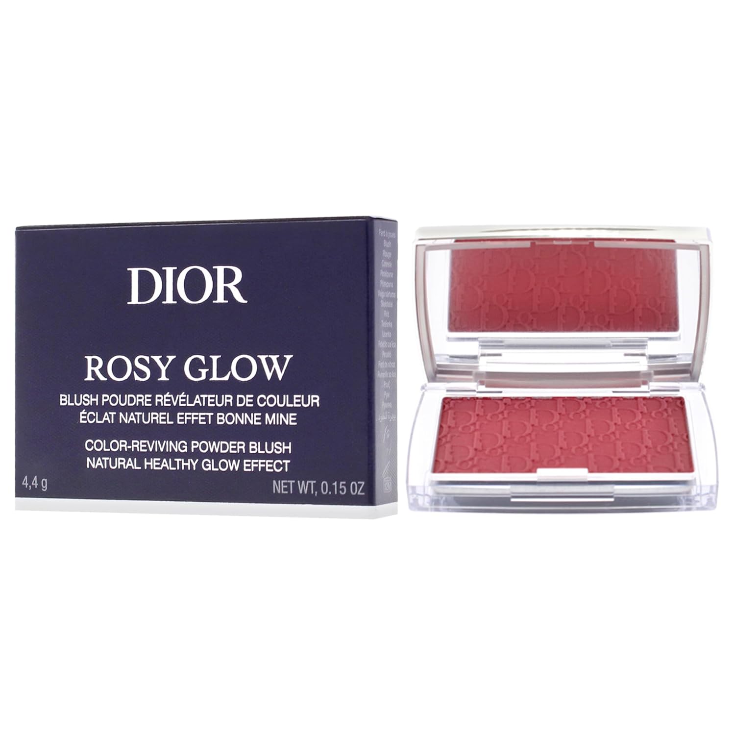 Backstage Rosy Glow Blush - 012 Rosewood by Christian Dior for Ladies - 0.15 oz Blush - Image 4