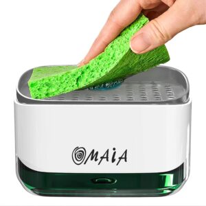 OMAIA 2-in-1 Dish Cleaning soap Dis...