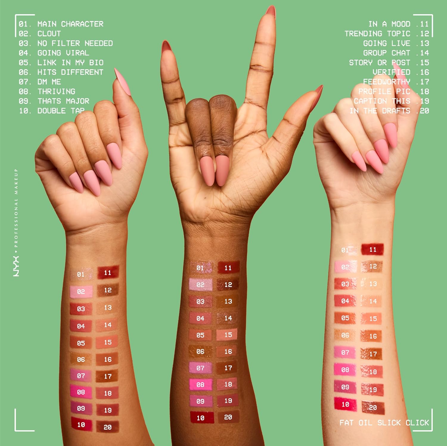 NYX PROFESSIONAL MAKEUP Fats Oil Slick Click on, Light-weight, Buildable, Pigmented Vegan Lip Balm - Trending Matter - Image 6