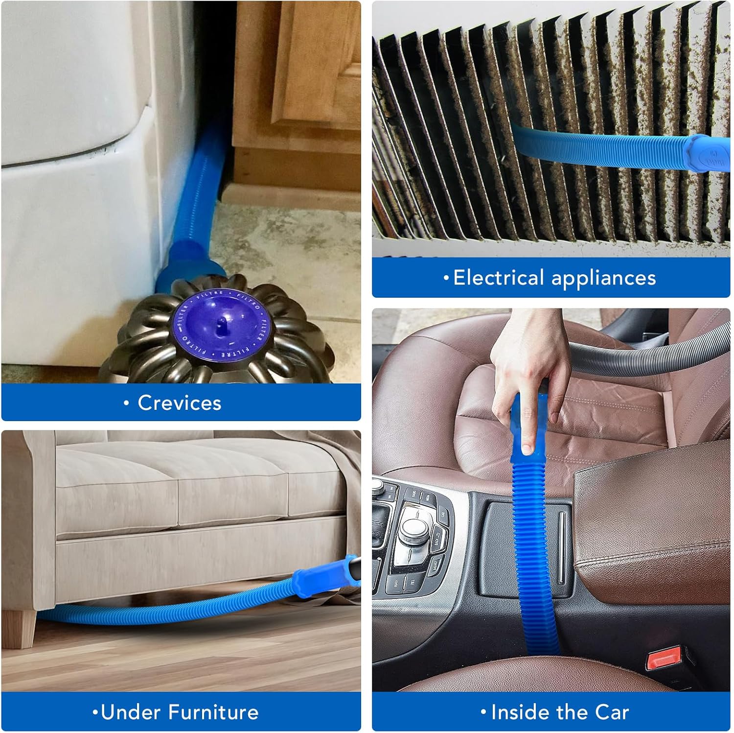 Sealegend Dryer Vent Cleaner Package Vacuum Hose Attachment Suitable with Most Vacuum Cleaner, Rapidly Lint Remover Cleansing Provides - Image 5