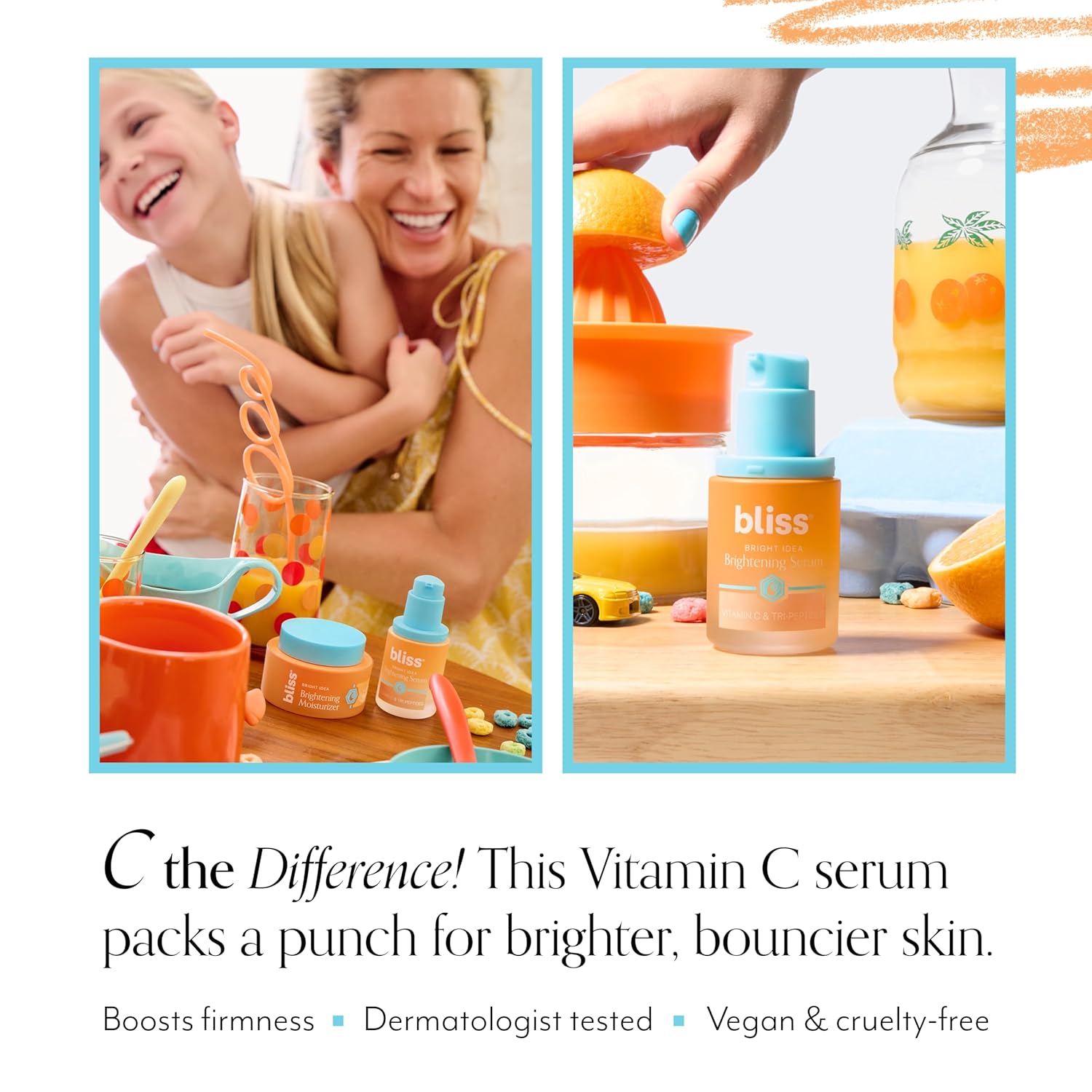 Bliss Vitamin C + Tri-Peptide Vibrant Concept Serum – 15% Brightening + Barrier Increase Complicated for Radiant, Agency Pores and skin – Anti-Ageing Face Serum Boosts Collagen & Elasticity - 1 fl oz - Image 6