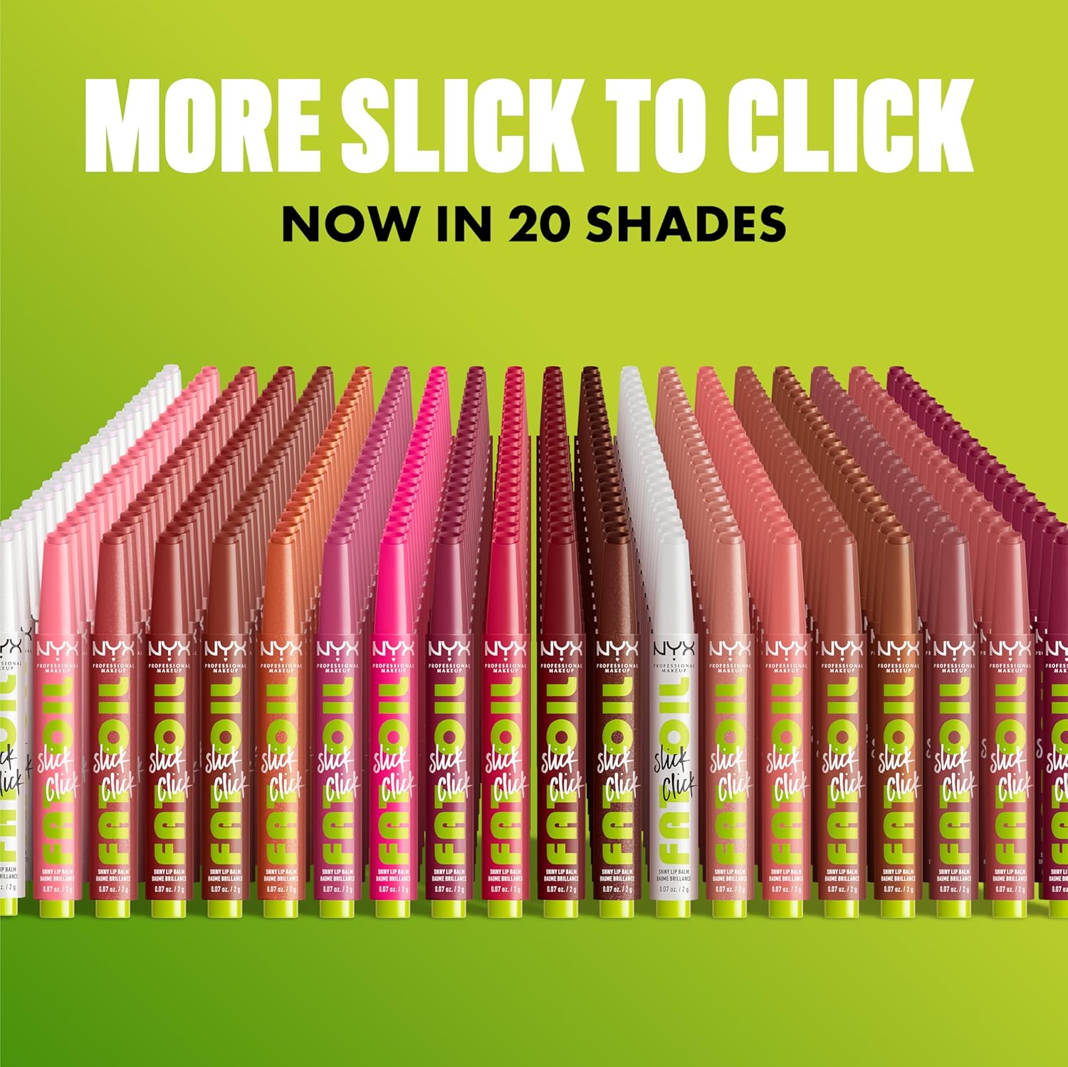 NYX PROFESSIONAL MAKEUP Fats Oil Slick Click on, Light-weight, Buildable, Pigmented Vegan Lip Balm - Trending Matter - Image 7