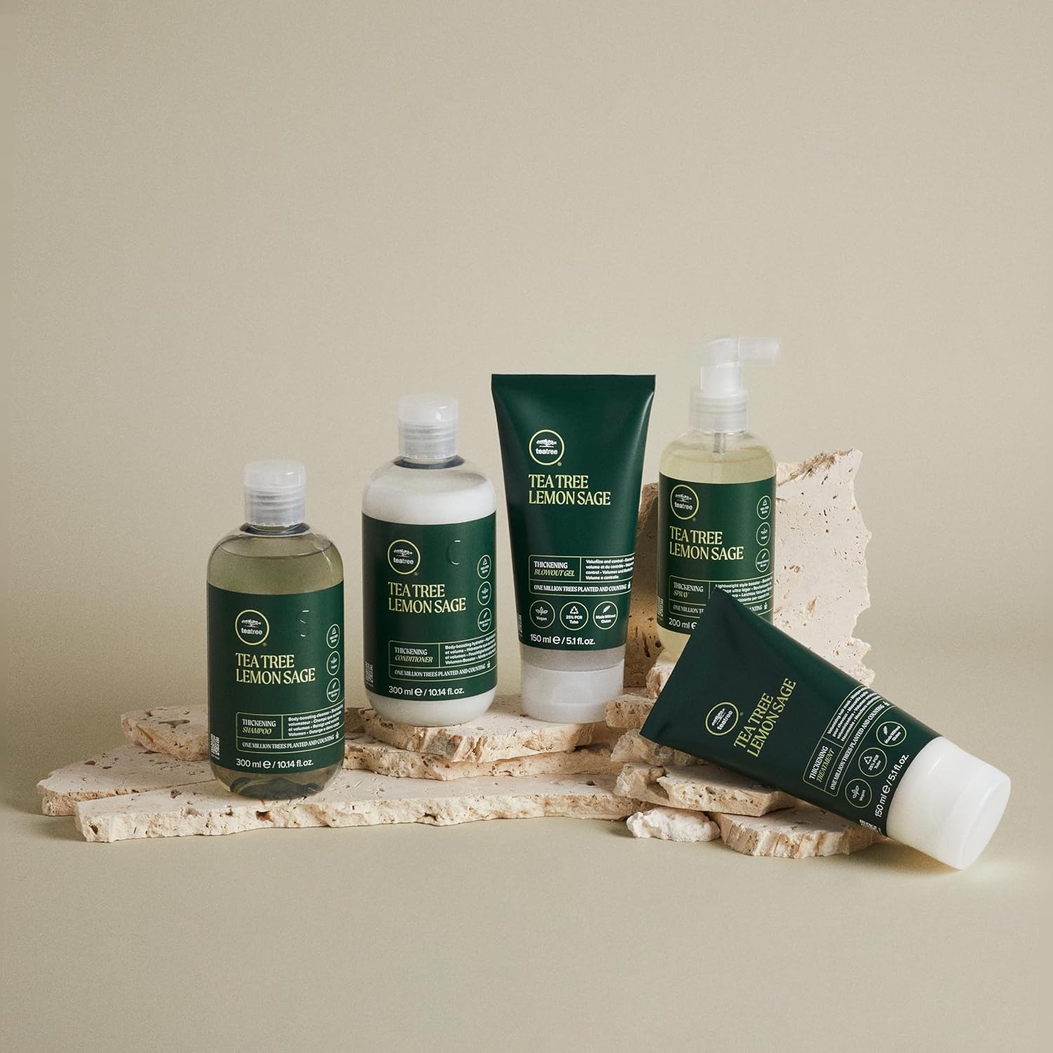 Tea Tree Lemon Sage Thickening Spray, Builds Physique + Boosts Quantity, For Advantageous Hair - Image 5