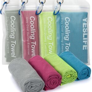 YESLIFE 4 Pack Cooling Towel 40R...