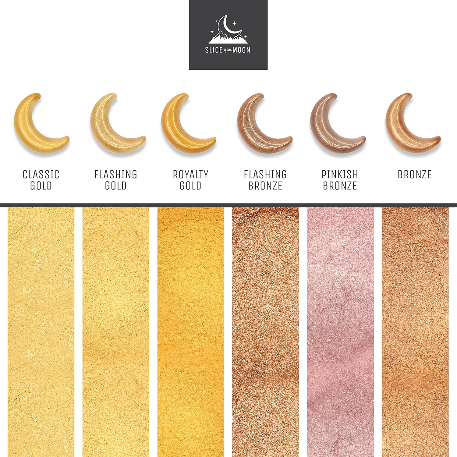 | Flashing Bronze Pure Mineral Mica Powder, 0.42oz (12g) | for Private or Skilled Use - Cosmetics, Epoxy Resin Tasks, Nail Polish, Soaps, Bathtub Bombs, and Artwork Tasks - Image 2