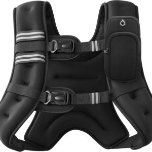 ZELUS Weighted Vest, 6lb/8lb/12lb/1...