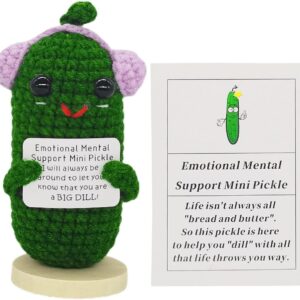Humorous Crochet Pickles 1 Pcs with...