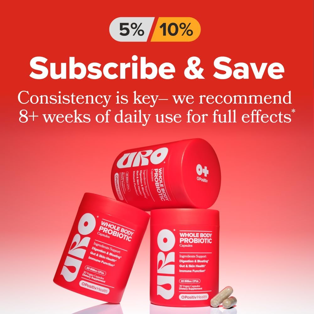 O Positiv URO Ladies’s Probiotic – All-in-one Probiotic for Ladies - Vaginal, Intestine, Pores and skin, and Oral Microbiome Well being – 20B+ CFUs, Licorice Root, Dandelion – Non-GMO, Vegan, Gluten-Free – 30 Capsules - Image 3