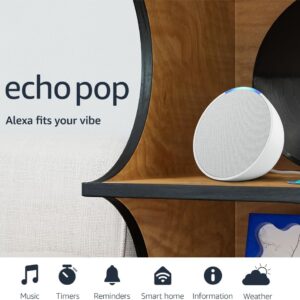 Amazon Echo Pop (latest mannequin),...