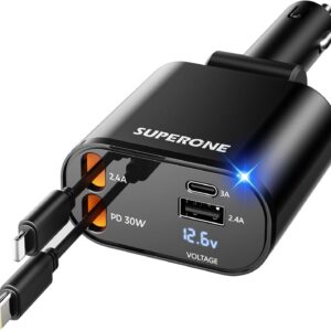 [Upgraded] SUPERONE Retractable Aut...