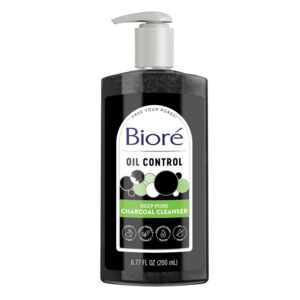 Biore Deep Pore Charcoal Face Wash,...