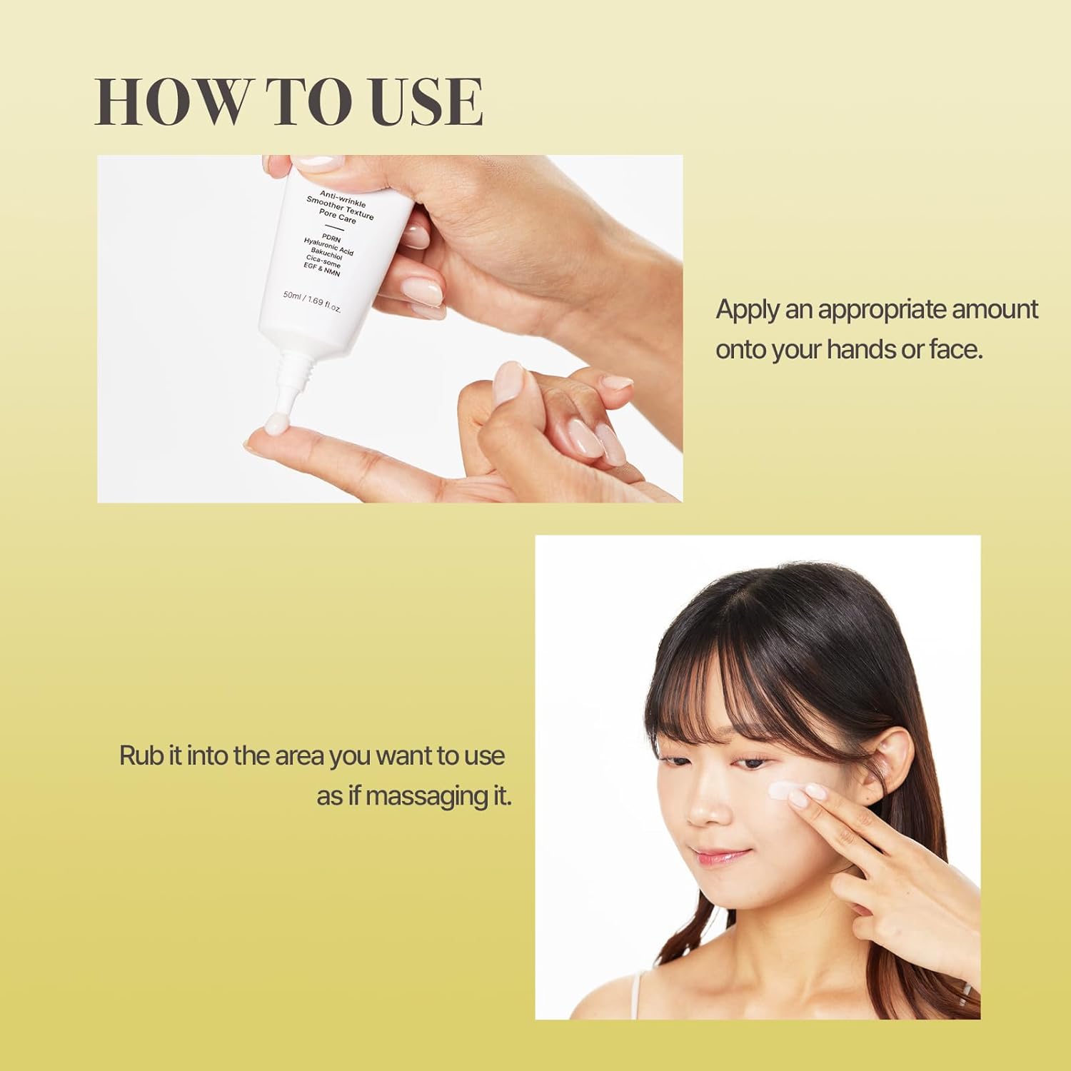 PDRN Full Intensive Cream, PDRN 20,000ppm Every day Face Moisturizer for Pores and skin Hydration & Conditioning, Light-weight Korean Skincare Method - Image 7