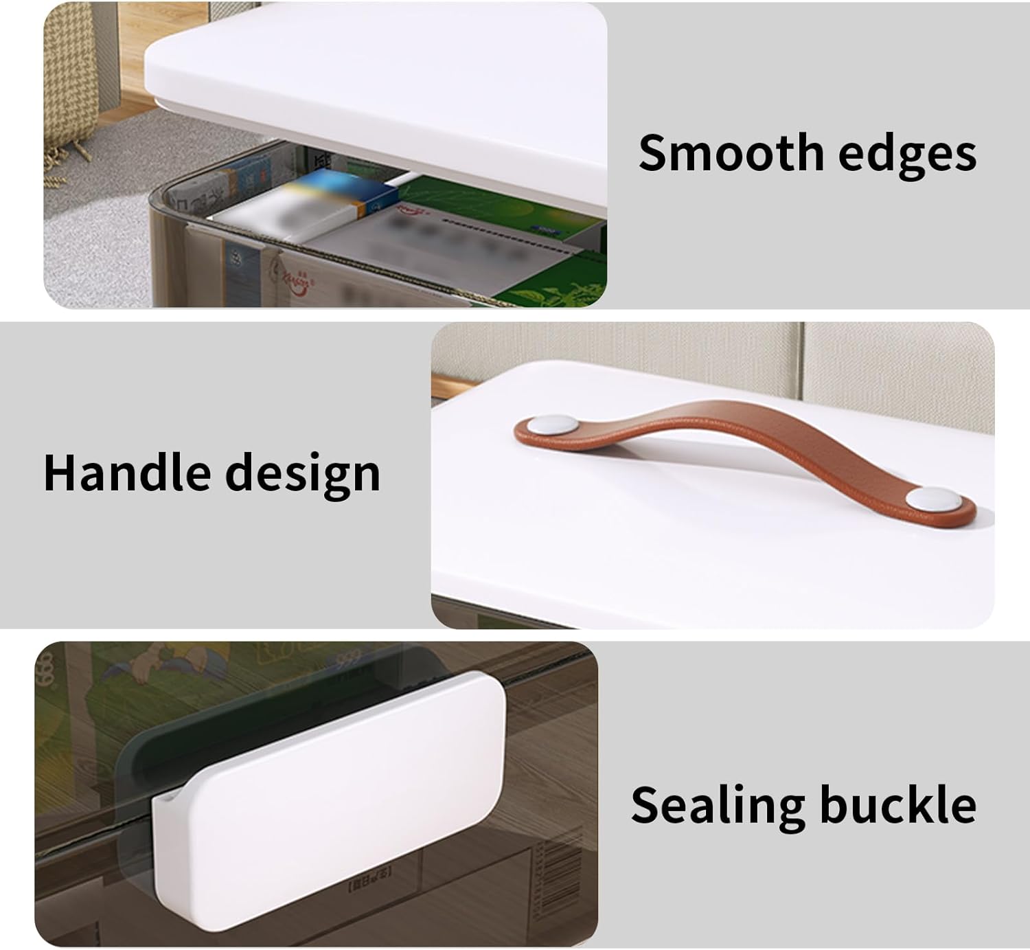 CTIME 3-Tier Drugs Organizer - Transportable Drugs Cupboard with Leather-based Deal with, Empty First Help Package for Dwelling - Image 7