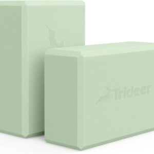 Trideer Yoga Blocks 2 Pack, Smooth ...