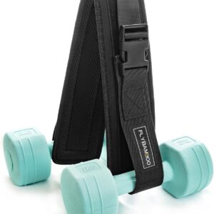 Hip Thrust Belt for Dumbbells,Booty...