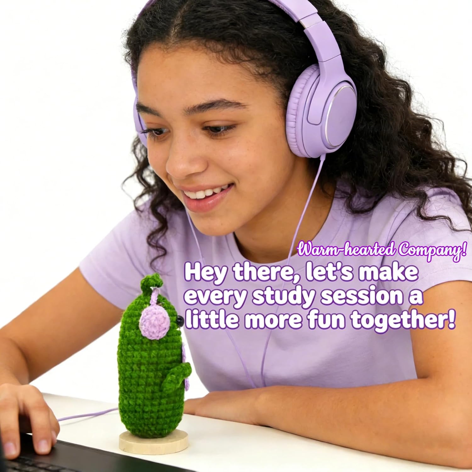 Humorous Crochet Pickles 1 Pcs with Affirmations Playing cards for Inspirational Novelty Good Luck Presents and Get together Decorations(KK-CKD04-ppep) - Image 3