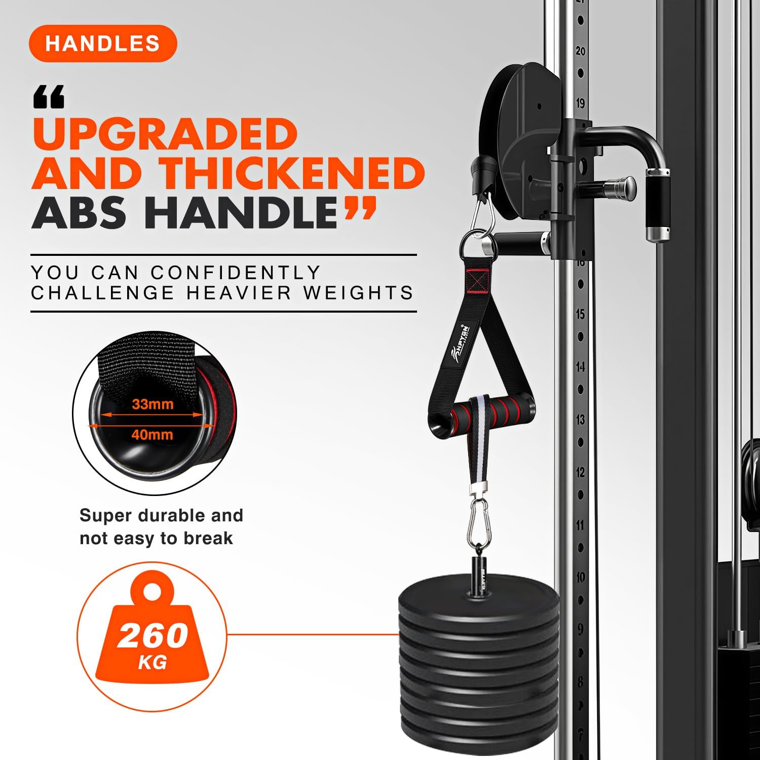 HPYGN Train Deal with, Substitute Health Tools for Pilates, Yoga, Energy Coach, Pull Down Residence Fitness center Purple, Gray, Blue Working Out Deal with - Image 3