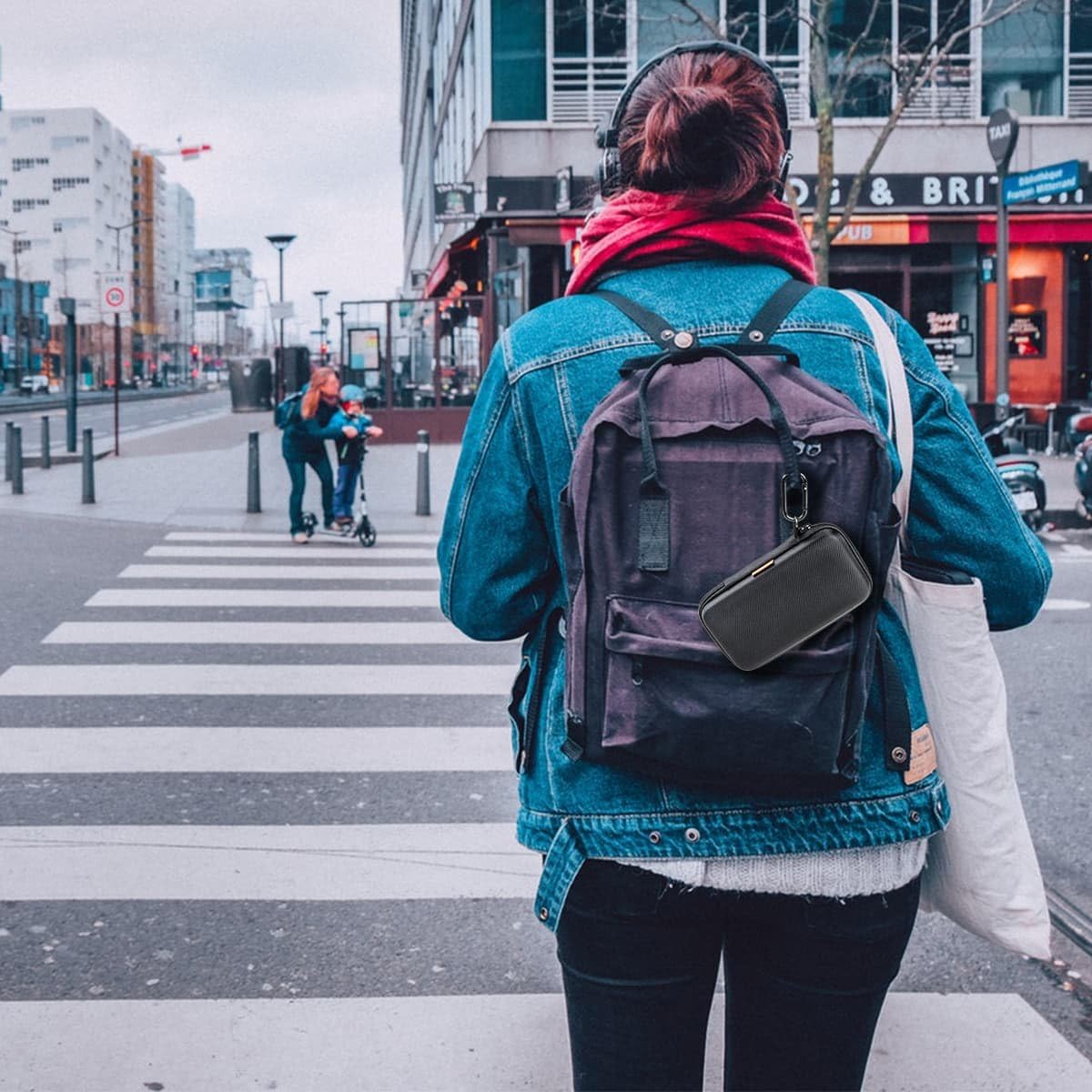 GLCON Moveable Safety Arduous EVA Case for Exterior Battery,Cell Telephone,GPS,Arduous Drive,USB Charging Cable,Carrying Bag Mesh Interior Pocket,Zipper Enclosure,Common Journey Pouch Bag - Image 7