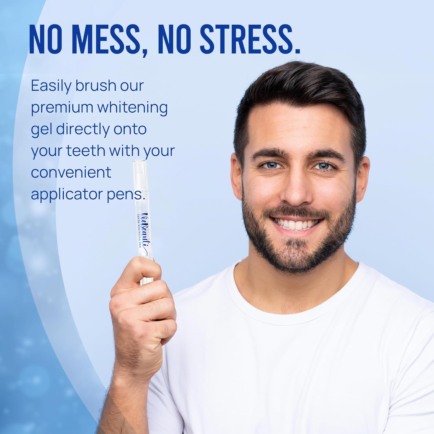 VieBeauti Enamel Whitening Pen (3 Pcs), 30+ Makes use of, Efficient, Painless, No Sensitivity, Journey-Pleasant, Simple to Use, Lovely White Smile, Mint Taste - Image 8