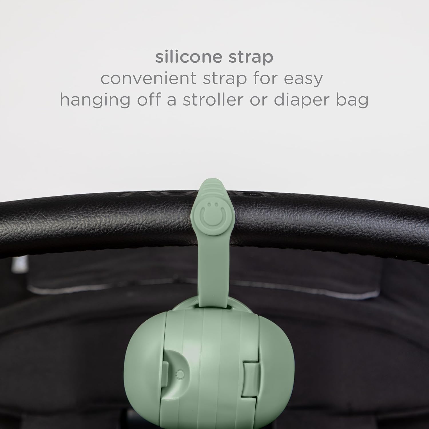 Ubbi On-The-Go Twin Pacifier Holder, Hold's Child's Binkies Clear and Accessible, Moveable for Journey, Diaper Bag Accent Should Have for Newborns, Sage Inexperienced - Image 5