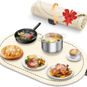 Warming Mat for Meals with Adjustab...