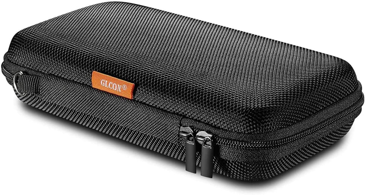GLCON Moveable Safety Arduous EVA Case for Exterior Battery,Cell Telephone,GPS,Arduous Drive,USB Charging Cable,Carrying Bag Mesh Interior Pocket,Zipper Enclosure,Common Journey Pouch Bag