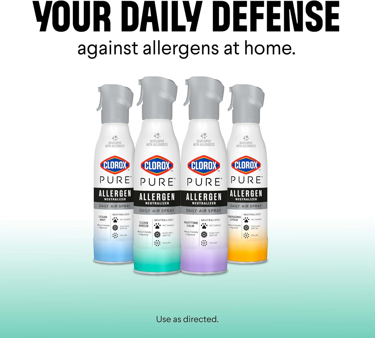 Clorox PURE Allergen Neutralizer Every day Air Spray, Clear Breeze, 8 Ounces - Image 11