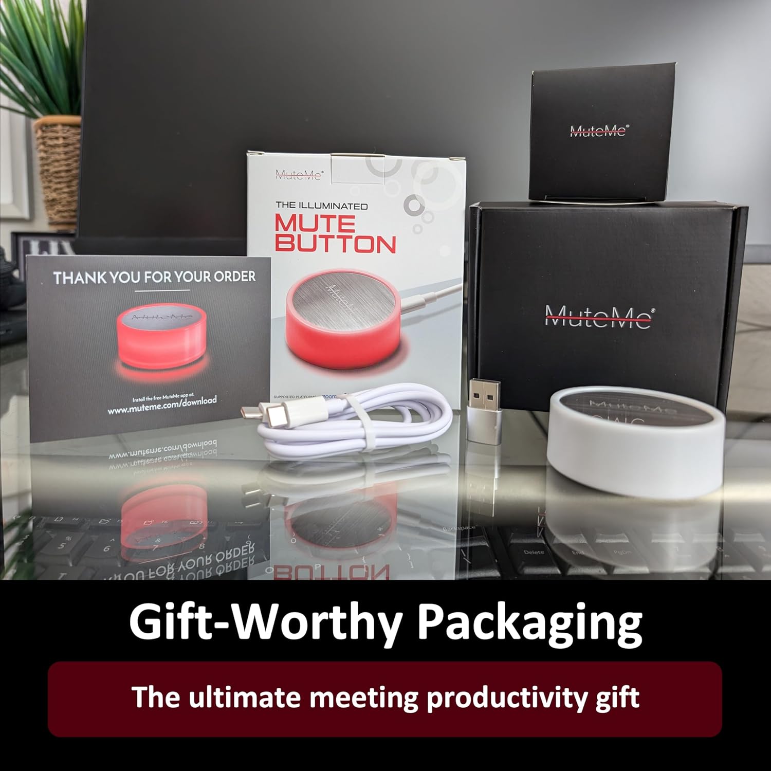 MuteMe - Illuminated Capacitive Contact Mute Button for Zoom, Groups, Google Meet & Extra (As Seen on Shark Tank)! Free Home windows / Mac Software program Required To Use MuteMe. - Image 8