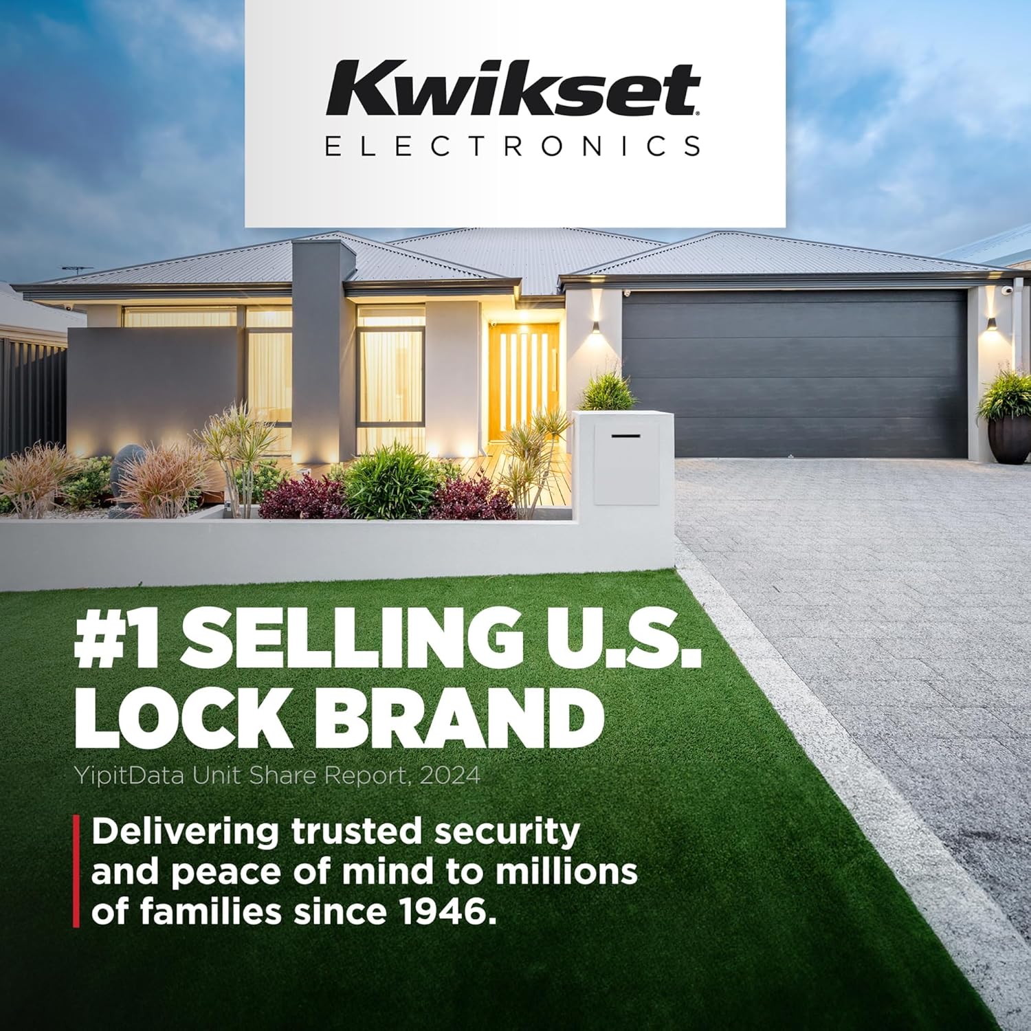 Kwikset Halo Choose Plus Matte Black Touchscreen Apple Dwelling Keys Faucet-to-Unlock, Wi-Fi and Matter Enabled Good Lock Deadbolt with Door Standing Sensor and Intrusion Detection - Image 10