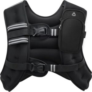 ZELUS Weighted Vest, 6lb/8lb/12lb/1...