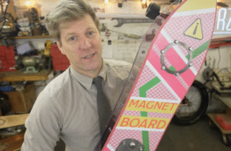YouTuber’s Hoverboard Prototype Takes Us One Step Nearer to ‘Again to the Future’