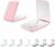 Compact Mirror, 1X/3X Magnification LED Pocket Mirror with Nternal BIattery, Mini Mirror for Purse, Pocket,Journey and Current (Pink)